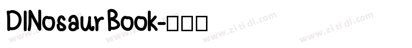 DINosaur Book字体转换